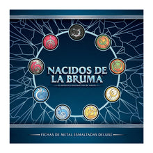 Cargar imagen en el visor de la galería, portada-juego-de-mesa-nacidos-de-la-bruma-fichas-de-metal-zzgames