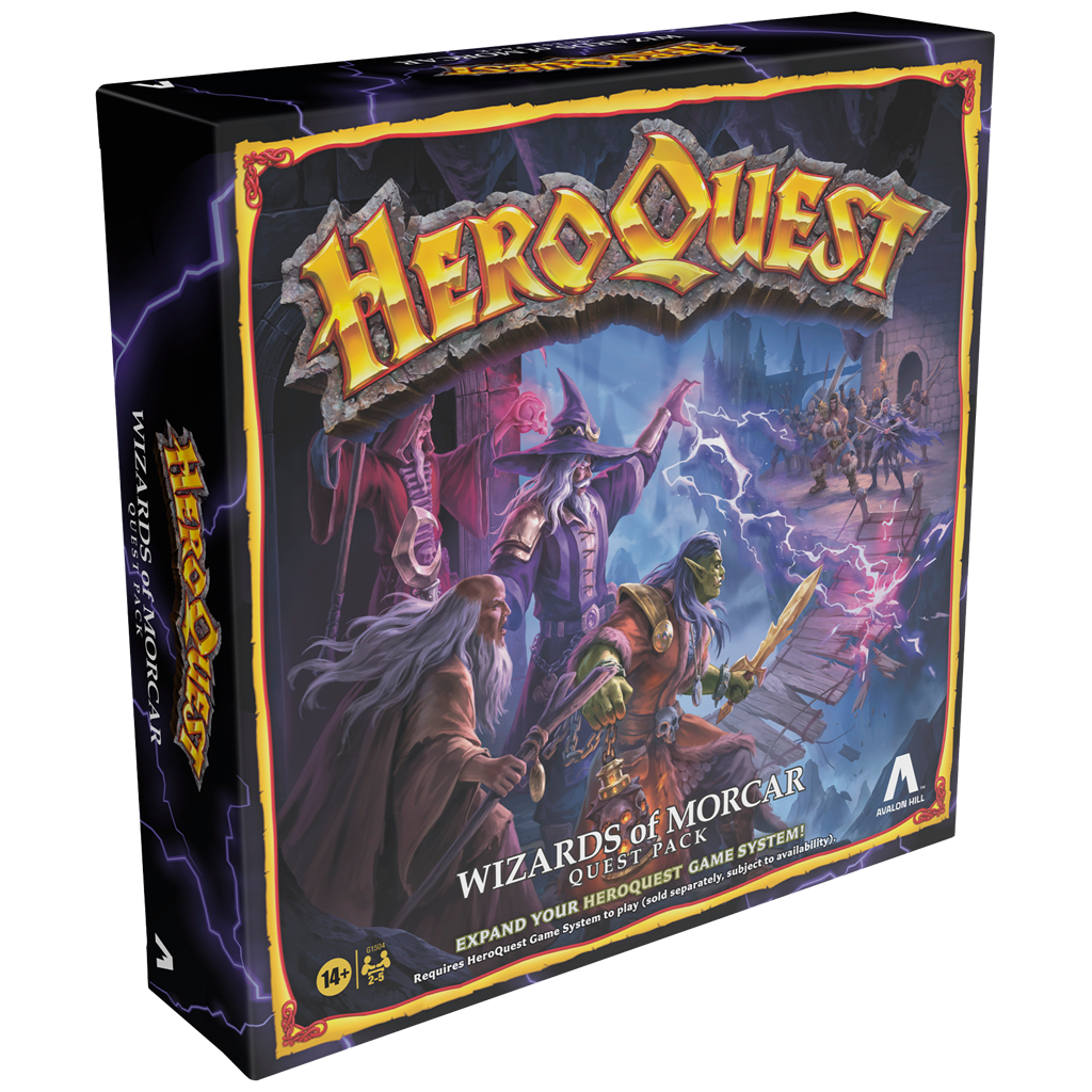 Caja del juego de mesa Heroquest Hechiceros de Morcar en la web de ZZgames