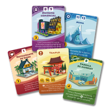 Cargar imagen en el visor de la galería, componentes-Machi-Koro-2-edicion-juego-de-mesa-zzgames
