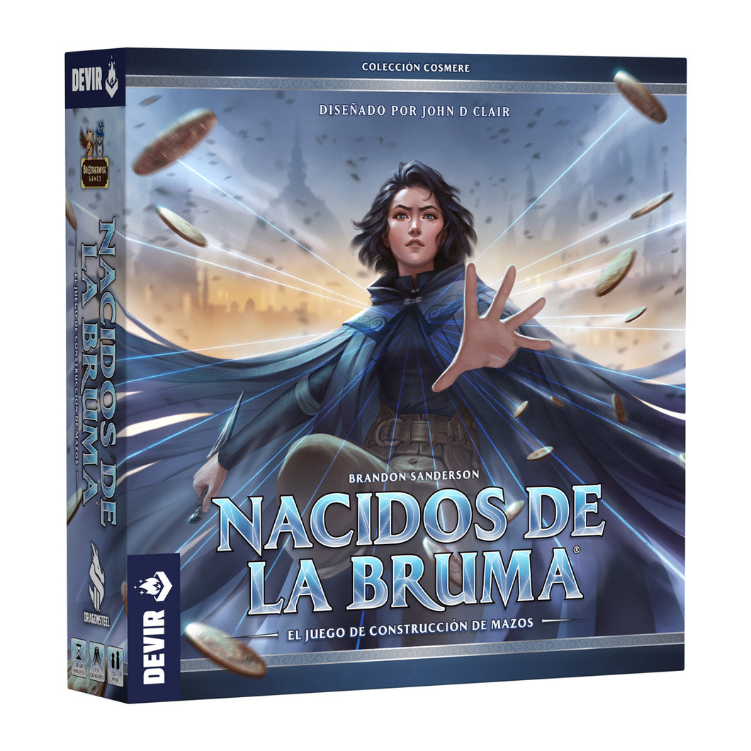 Portada del juego de mesa Nacidos de la Bruma disponibe ne ZZgames