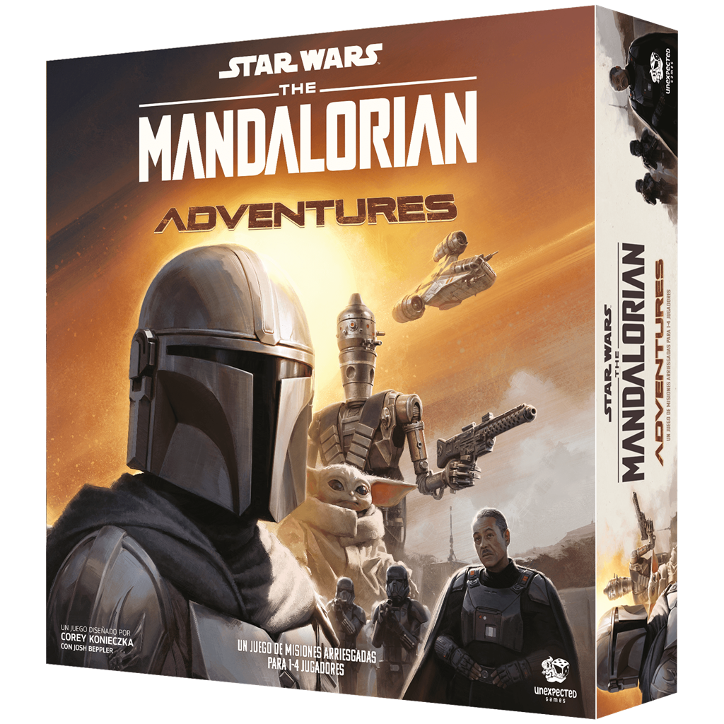 Star Wars: The Mandalorian Adventures. Juego de mesa de Corey Konieczka. 