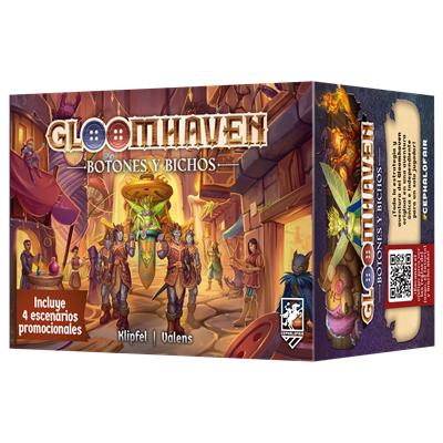 Gloomhaven Botones y Bichos