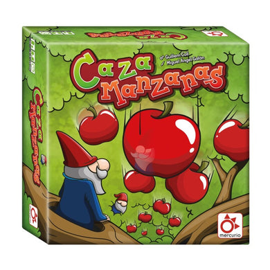Caja juego de mesa Cazamanzanas de la editorial Mercurio en la tienda online ZZgames