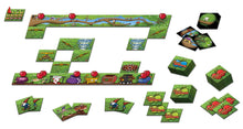 Cargar imagen en el visor de la galería, detalle de los componentes del juego de mesa cazamanzanas tienda online ZZgames
